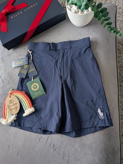 Polo Ralph Lauren Wimbledon Navy Ball Boy Shorts  Size 5 Years BNWT - rrp £65