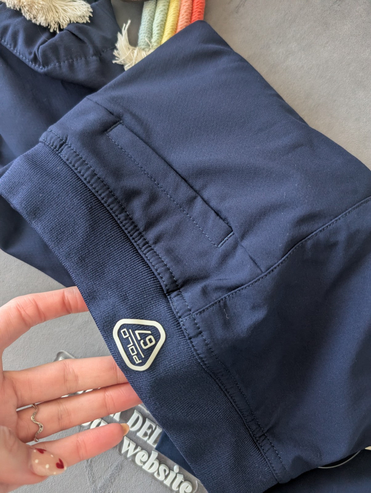 New Boys Ralph Lauren Polo Boys Joggers Navy Blue Age 4 years Casual Active