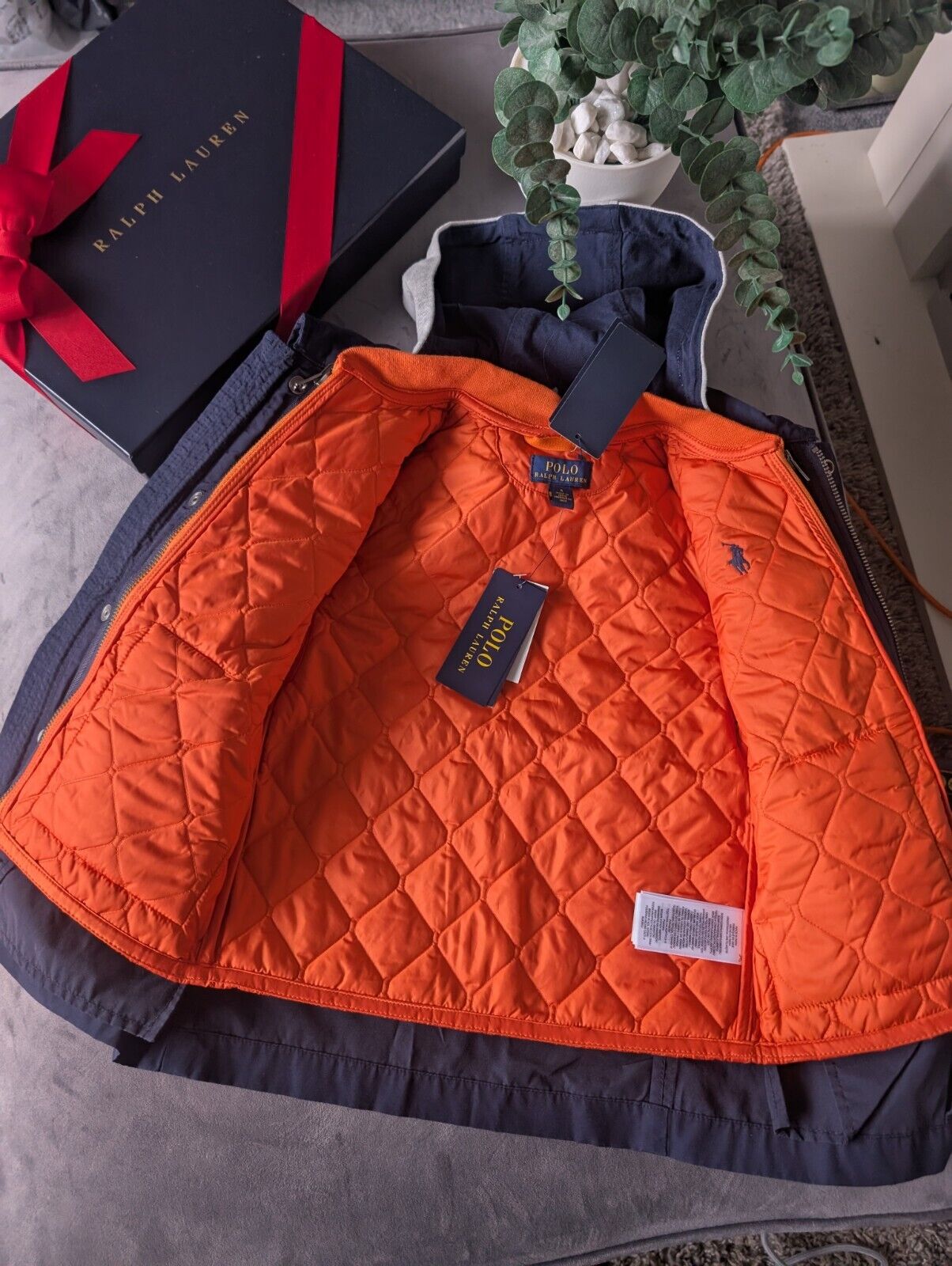 New Gorgeous Ralph Lauren Boys 3 In 1 Utility Jacket Coat Age 4 Built In Gilet