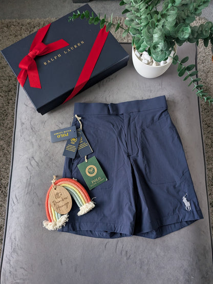 Polo Ralph Lauren Wimbledon Navy Ball Boy Shorts  Size 5 Years BNWT - rrp £65