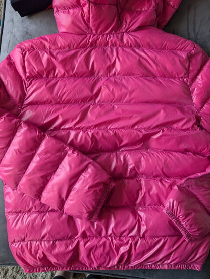 New Polo Ralph Lauren Lightweight Jacket Pink XL/16 Kids Coat Down Puffer £229