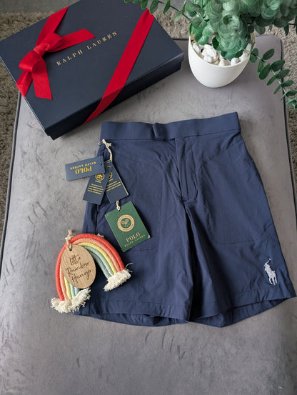 Polo Ralph Lauren Wimbledon Navy Ball Boy Shorts  Size 5 Years BNWT - rrp £65