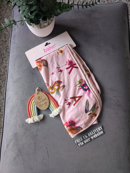 New Gorgeous Pink Floral Ted Baker Baby Girls Blanket - BNWT Gift Pretty Pram